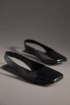 Maeve Square-toe Slingback Flats In Black