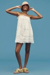 Maeve Strapless Lace Mini Dress
