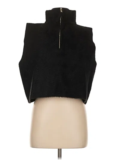 Pre-owned Maeve Sweater Vest In Black