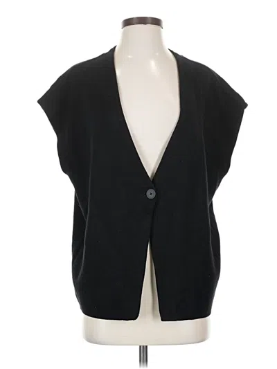 Pre-owned Maeve Sweater Vest In Black