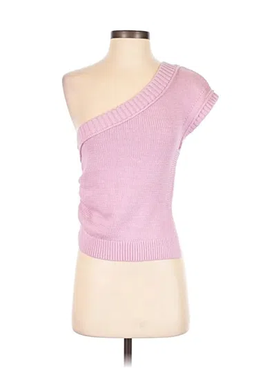 Pre-owned Maeve Sweater Vest In Pink