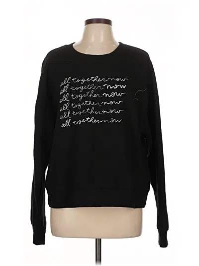 Pre-owned Maeve Sweatshirt In Black