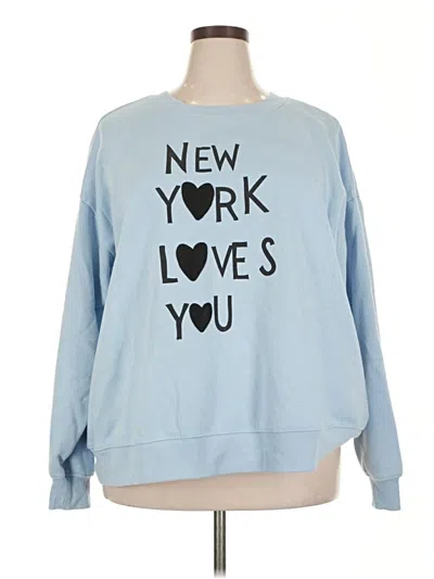 Pre-owned Maeve Sweatshirt In Blue