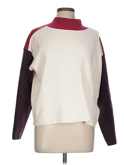 Pre-owned Maeve Sweatshirt In Burgundy