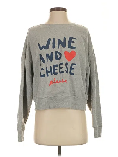 Pre-owned Maeve Sweatshirt In Gray