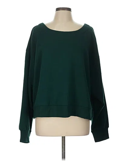 Pre-owned Maeve Sweatshirt In Green