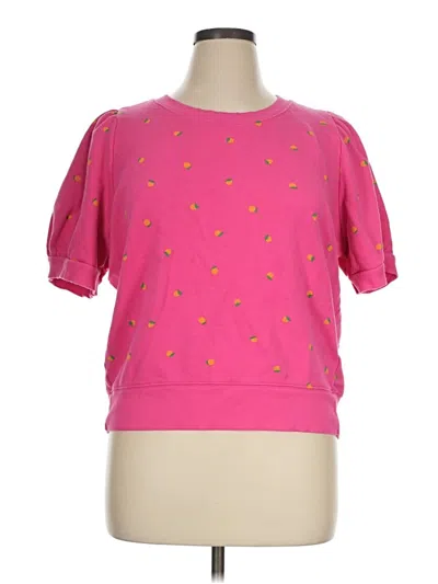 Pre-owned Maeve Sweatshirt In Pink