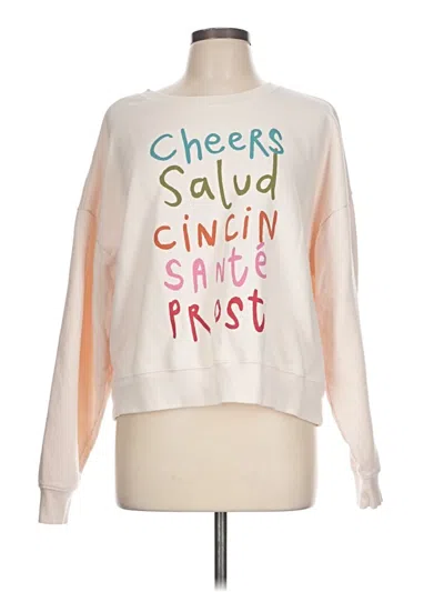 Pre-owned Maeve Sweatshirt In White