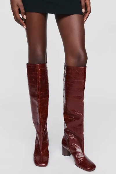 Maeve Tall Straight Boots In Multi