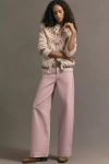 Maeve Tapered Slouch High-rise Jeans In Pink