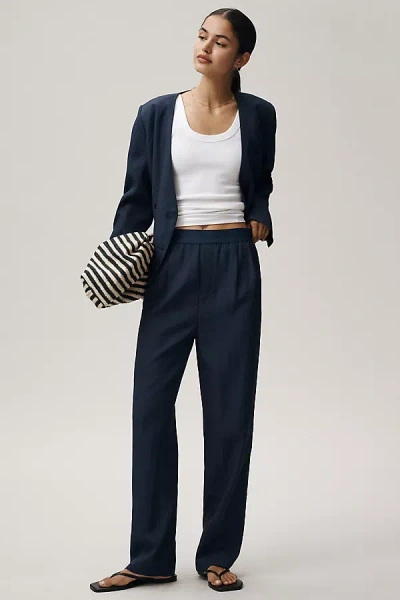 Maeve Tapered Trouser Pants In Blue