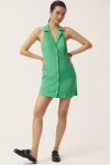 Maeve The Amelia Collared Mini Dress By
