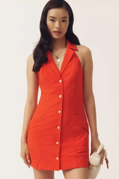 Maeve The Amelia Collared Mini Dress By