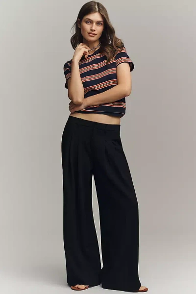 Maeve The Avery Low-rise Trousers By  Pants In Black
