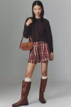 Maeve The Avery Pleated Trouser Shorts By  In Multi