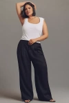 Maeve The Avery Pleated Wide-leg Trousers By : Linen Edition Pants