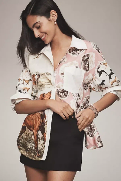 Maeve The Bennet Buttondown Shirt By  In Sand