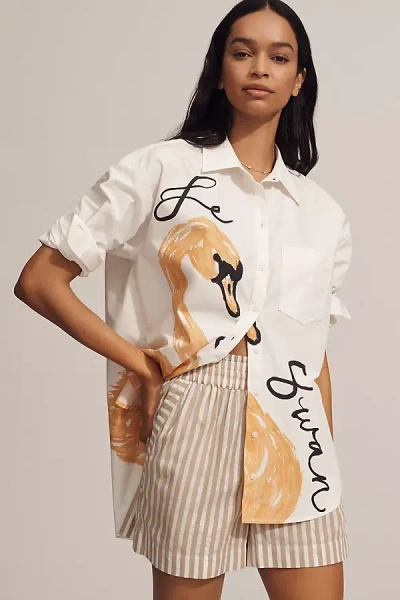 Maeve The Bennet Buttondown Shirt By : Horse-print Edition