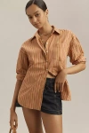 Maeve The Bennet Buttondown Shirt By  In Multicolor