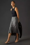 Maeve The Blair Stretch Cotton Crop Racerback Tank Top