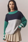 Maeve The Carys Mock-neck Sweater By  In Blue