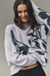 Maeve The Carys Mock-neck Sweater By  In Blue