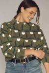 Maeve The Carys Mock-neck Sweater By  In Green