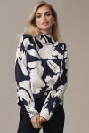 Maeve The Carys Mock-neck Sweater By  In Multi