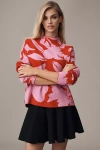 Maeve The Carys Mock-neck Sweater By  In Multi
