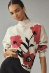 Maeve The Carys Mock-neck Sweater By  In Pink