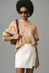 Maeve The Carys Mock-neck Sweater By  In Purple