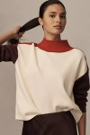 Maeve The Carys Mock-neck Sweater By  In Purple