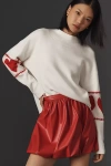 Maeve The Carys Mock-neck Sweater By  In Red