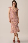 Maeve The Cecily Fit & Flare Sweetheart Dress By : Magic Fabric Edition In Multi