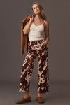 Maeve The Colette Corduroy Crop Wide-leg Pants By  In Brown