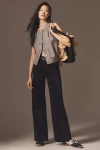 Maeve The Colette Corduroy Full-length Wide-leg Pants By  In Black