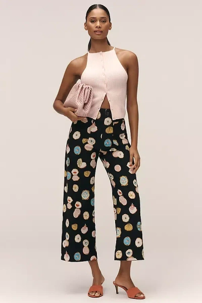 Maeve The Colette Crop Wide-leg Pants By : Danielle Kroll Edition