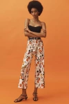 Maeve The Colette Cropped Wide-leg Pants By  In Multicolor