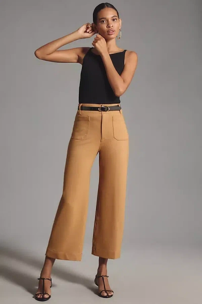 Maeve The Colette Ponte Trousers In Beige