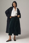 MAEVE THE COLETTE CROPPED WIDE-LEG PANTS BY MAEVE: VELVET EDITION