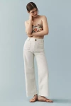 Maeve The Colette Denim Full-length High-rise Wide-leg Jeans By