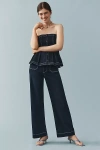 Maeve The Colette Full-length Wide-leg Jeans By
