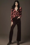 Maeve The Colette Full-length Wide-leg Pants By : Corduroy Edition In Purple