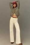 Maeve The Colette Full-length Wide-leg Pants By : Corduroy Edition In White