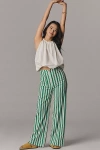 Maeve The Colette Full-length Wide-leg Pants By : Striped Edition
