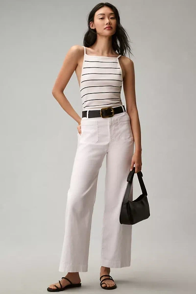 Maeve The Colette Full-length Wide-leg Pants By  In White