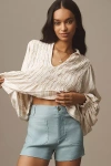 Maeve The Colette Shorts By : Linen Edition In Blue