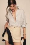 Maeve The Colette Shorts By : Linen Edition In White