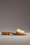 Maeve The Coralie Mule Slide Sandals By  In Beige