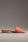 Maeve The Coralie Mule Slide Sandals By  In Orange